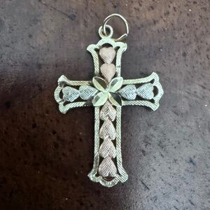 14k Gold Cross Pendant